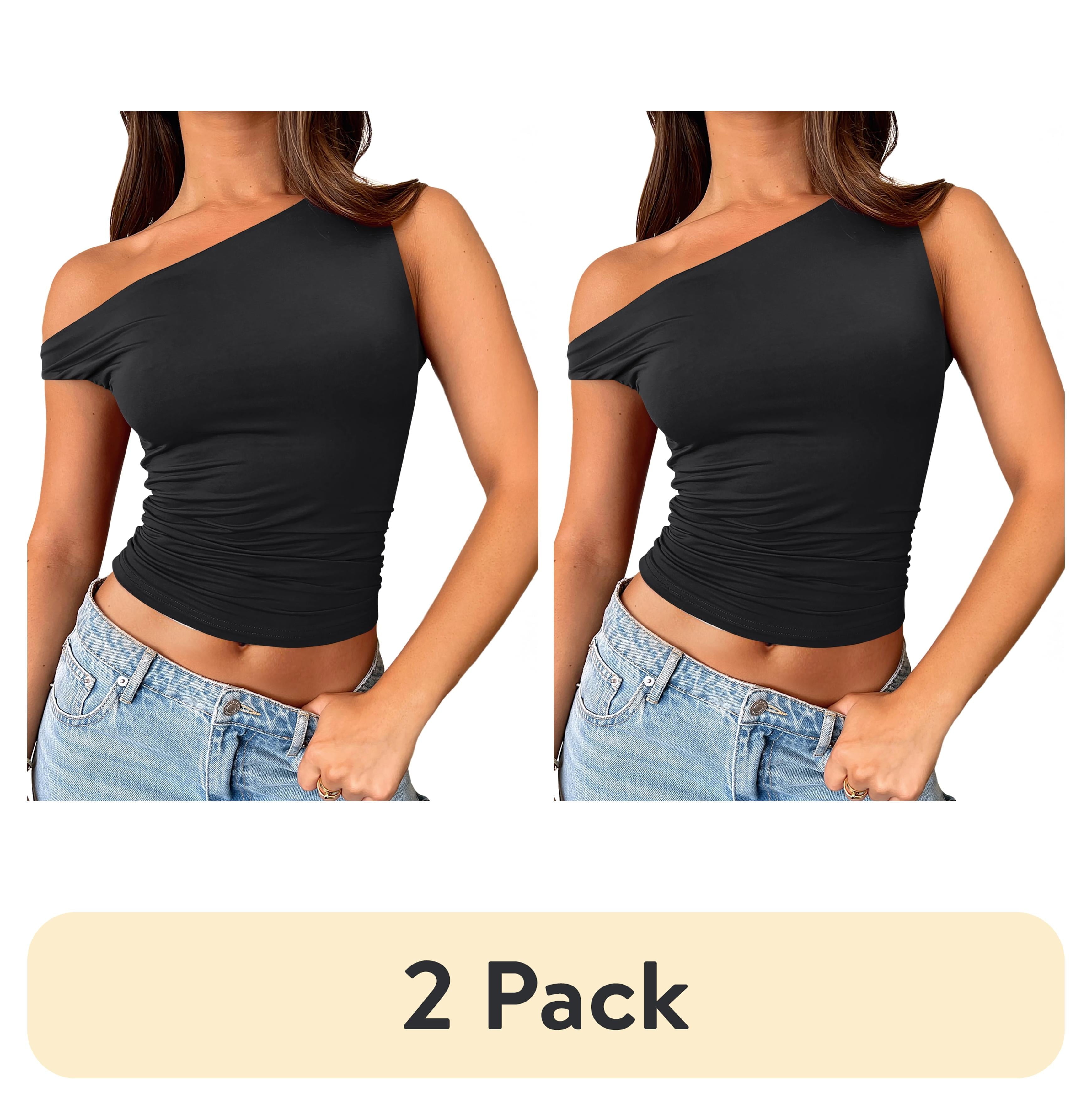 Womens off the Shoulder Top Shirts Going Out Crop Tank Top Y2K T Corset Tube Cute Fashion Outfits