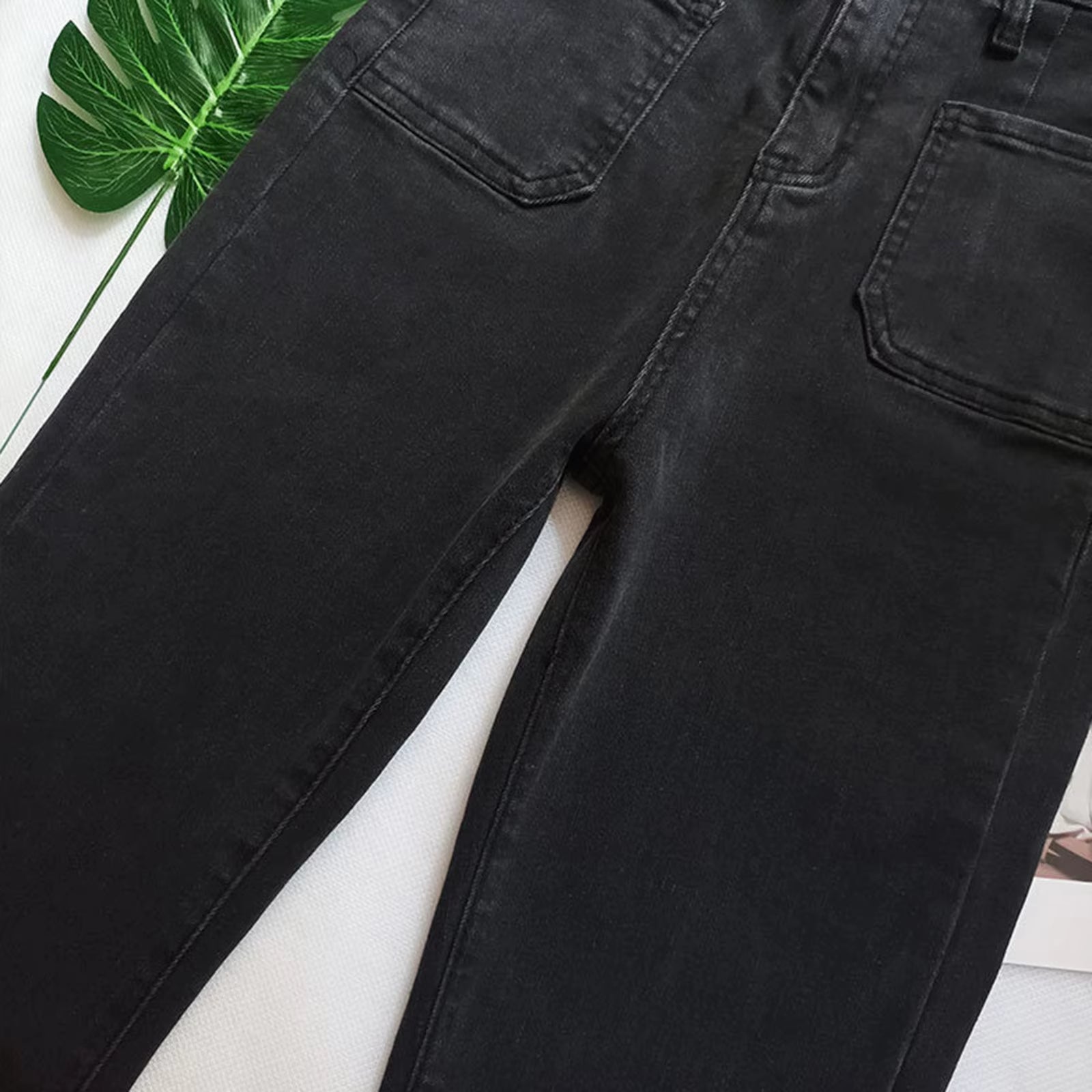Women'S High Waisted Slim Fit Trousers Micro Flared Jeans Retro New Micro Flared Pants Straight Street Style Women'S Pants