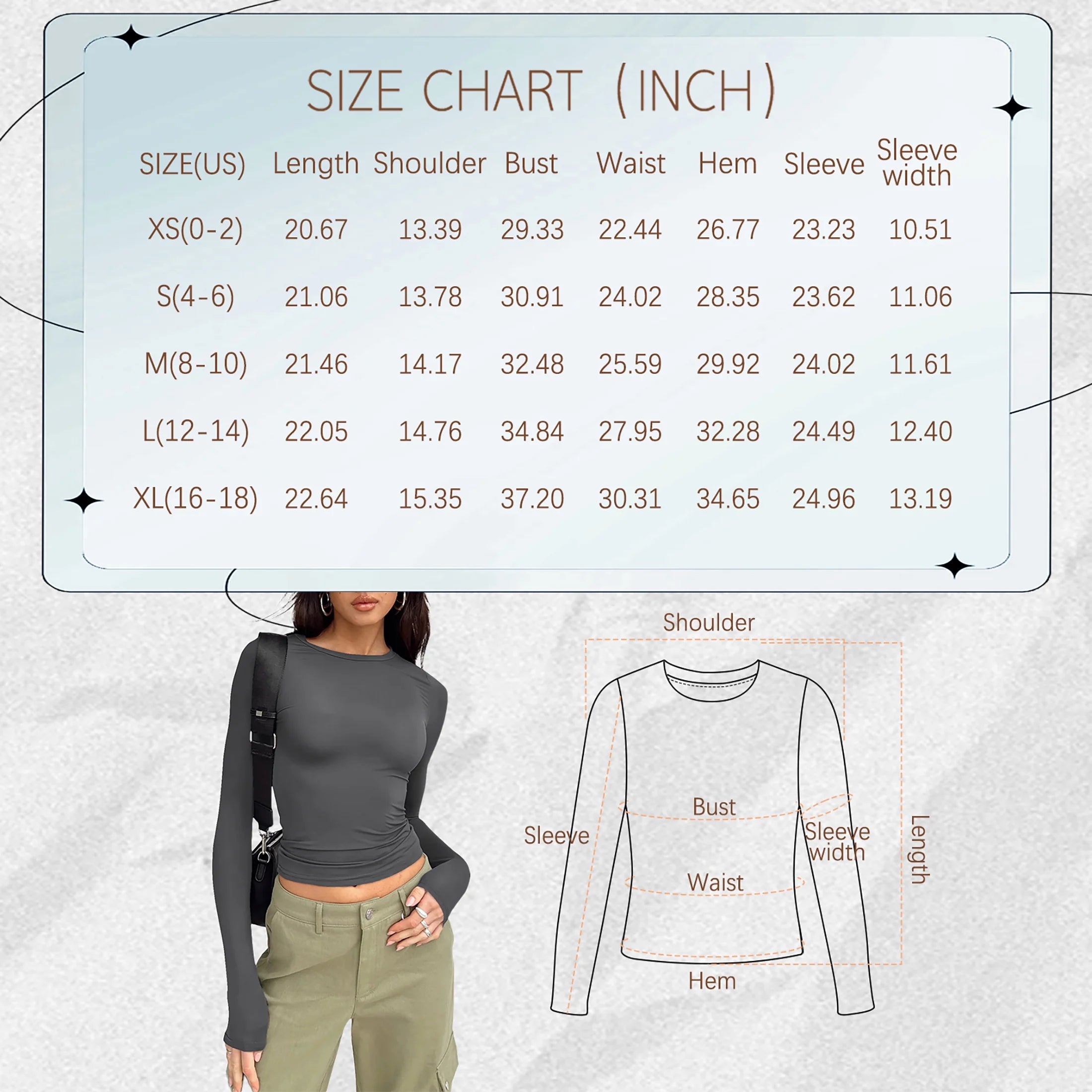 Fitted Cropped T Shirt