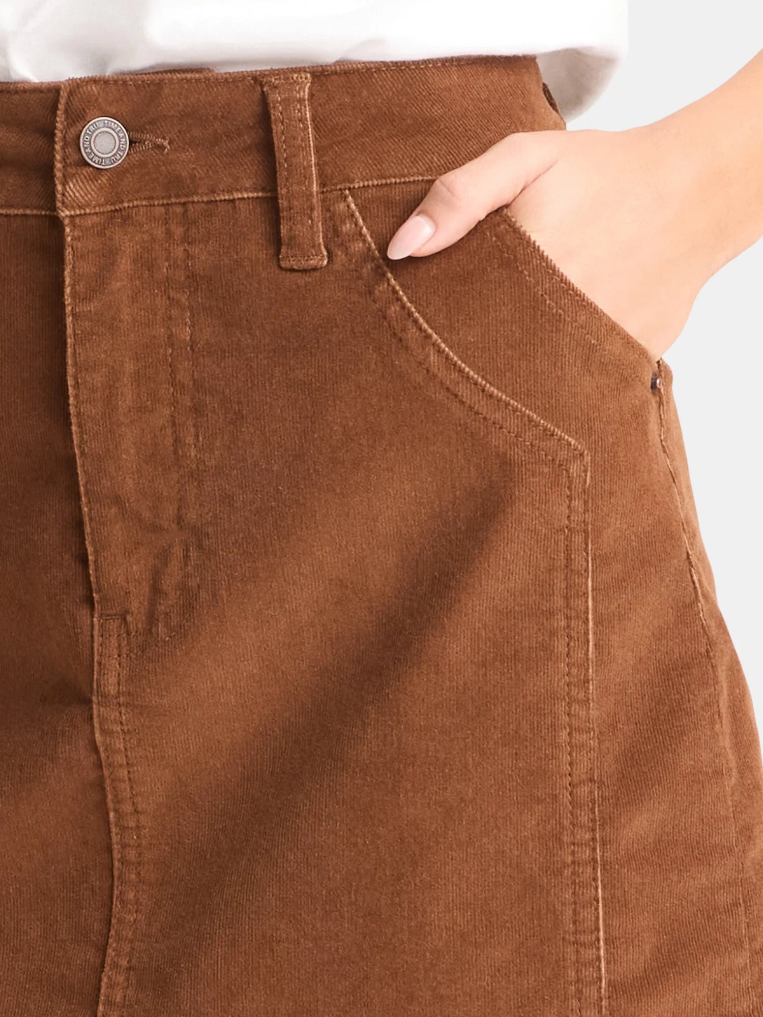 Women's Corduroy Mini Skirt