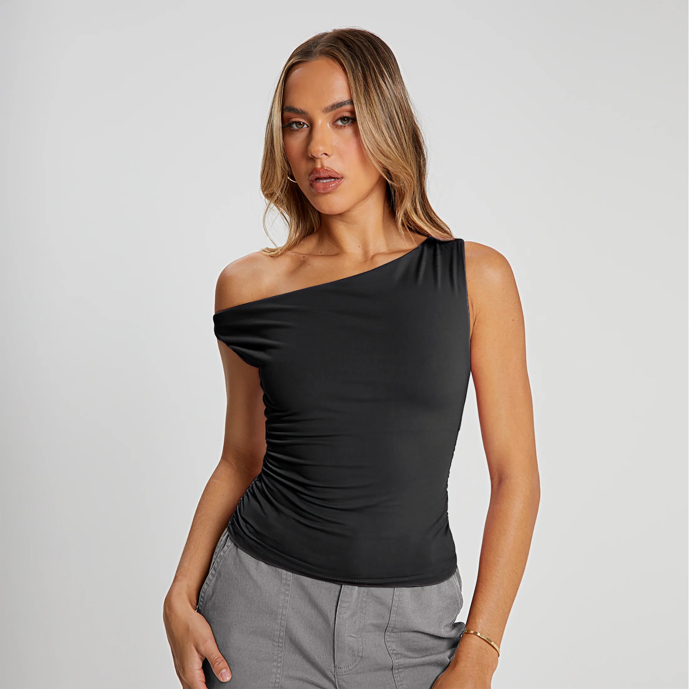 Womens off the Shoulder Top Shirts Going Out Crop Tank Top Y2K T Corset Tube Cute Fashion Outfits