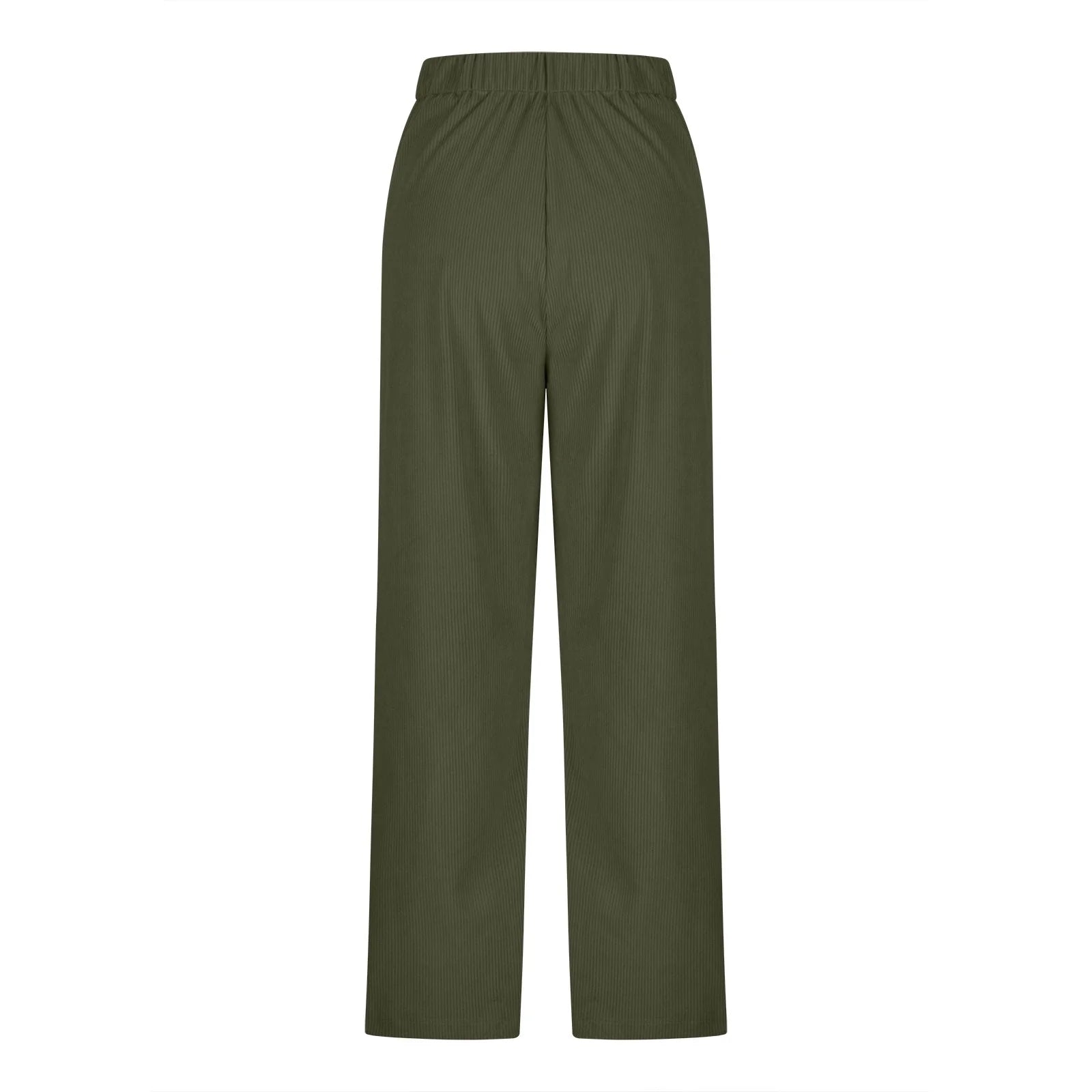 Corduroy Mid Waist Comfy Pants